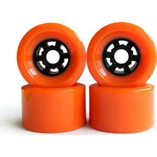 2020 New Arrival DIY 80mm 87mm 83mm 90mm 97mm Skateboard Wheel For SHR78A Red Color PU Wheels Soft Resistant Longboard Wheels