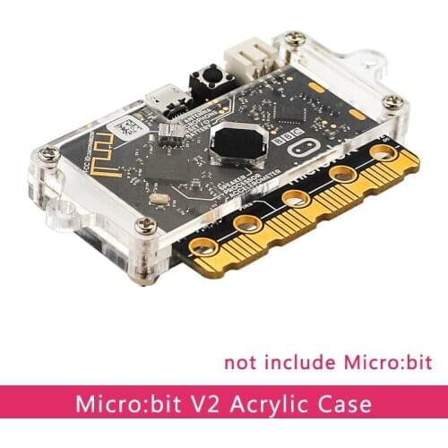 Micro:bit V2 Acrylic Case Clear Transparent Shell for BBC Micro:bit V2