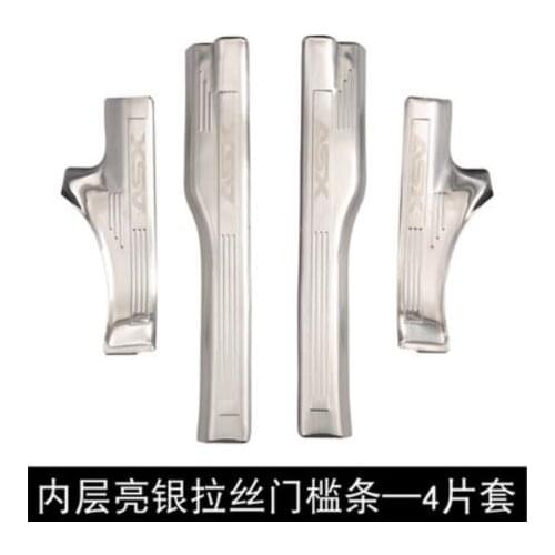Car styling stainless steel scuff plate door sill Extended welcome pedal for Mitsubishi ASX 2013 -2018
