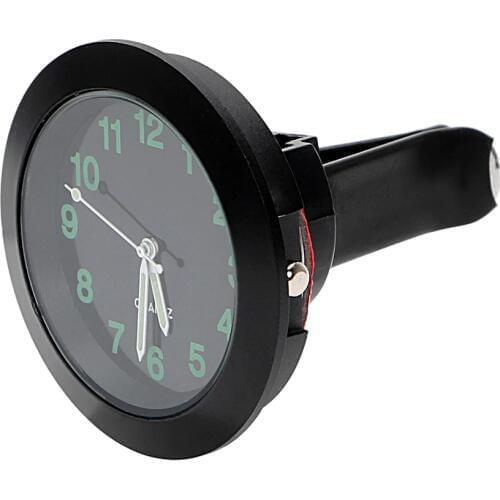 LEEPEE Car Clock Watch Mini Car Air Vent Clip Clock Ornaments Quartz Black Silver Mechanics Car Decoration Car-Styling