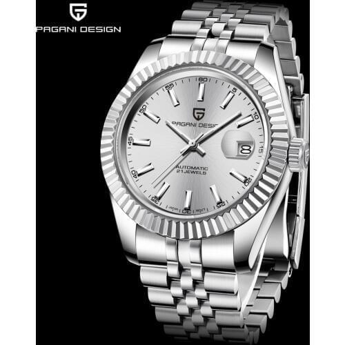 2020 PAGANI DESIGN Men Watches Business Sports Automatic Mechanical Military 100M Waterproof Wrist Watch Relogio Masculino+Box