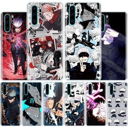 Jujutsu Kaisen Gojo Satoru Cover Phone Case For Huawei Honor 10 9 20 Lite 9X 8X 8S 8A 7X 7A Pro Y5 Y6 Y7 Y9 2019 Y9S 10i20i V20