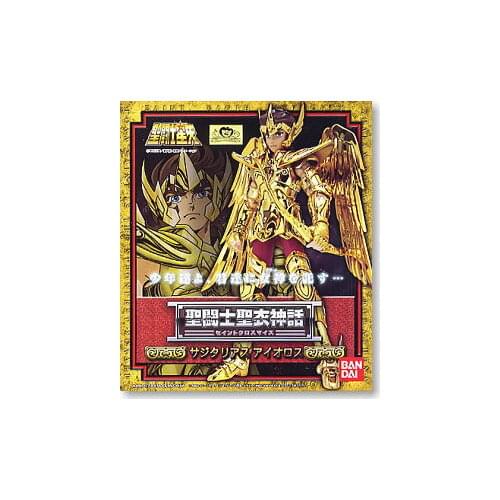Anime "Saint Seiya" Original BANDAI Tamashii Nations Saint Cloth 1.0 Soul of Gold Action Figure - Sagittarius Aiolos CLOTH