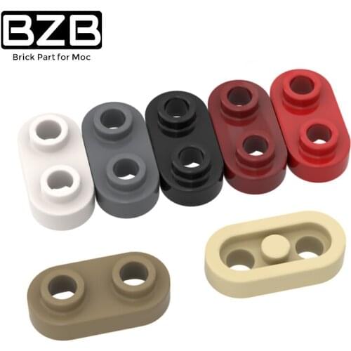 BZB MOC 35480 1x2 Round Corner Special Board High-tech Building Block Model Kids Creative DIY Brick Parts Best Toy Gift