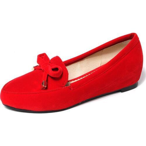 New age season 2019 comfortable round head size size 32-48 shallow single female shoe tide