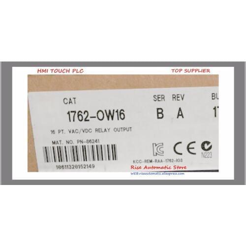 New Original Programmable Controller 1762-OW16 PLC 5-125VDC 16 Output Points Digital Output Module