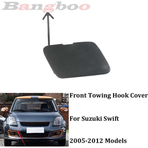 Car Front Bumper Towing Hook Cover Cap For Suzuki Swift 2005-2012 Base Color