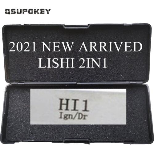 QSUPOKEY 2021 NEW ARRIVED LiShi 2in1 repair Tool Locksmith Tools HI1 for Hino Trucks Lock