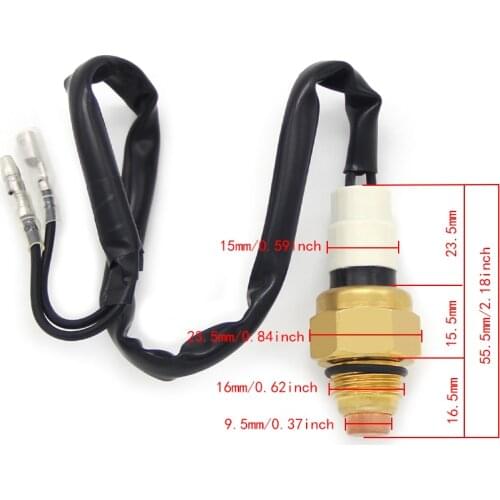 Radiator Fan Thermo Switch For Kawasaki EN400 Twin Bulcan 400 Vulcan EN450 454LTD EN500 MULE 1000 KAF450 27010-1307 27010-1260