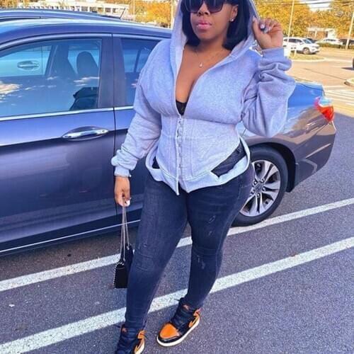 TNNAOFF Womens Long Hoodies