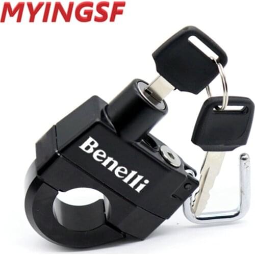 Motorcycle Accessories Anti-theft Helmet Lock Security For BENELLI TRK 502 Leoncino 500 200 BJ250 BJ500 TNT 125 300 600 502c