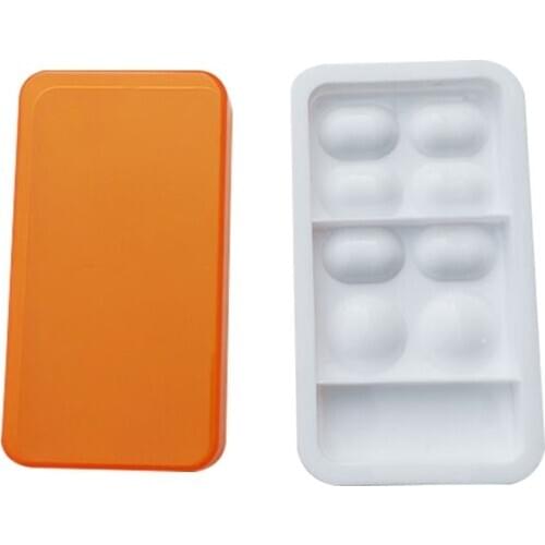 1pc Dental Synthctic Acrylic Resin Teeth Shading Light Storage Box Color Toning Dentist Tool