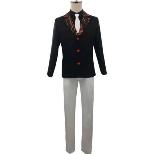 Anjime Demon Slayer Kimetsu no Yaiba Kibutsuji Muzan Cosplay Costumes for Halloween Party Christmas Costumes