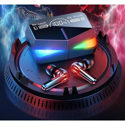 M28 Wireless Earphones Stereo Sound High Fidelity Digital Display Bluetooth 5.0 Sports Headphones for iPhone Samsung Xiaomi Oppo