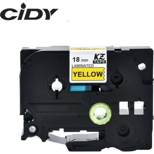 CIDY TZ641 TZ 641 TZe641 TZe 641 Laminated Adhesive tz-641 tze-641Tape P Touch Compatible For Brother Label Printers