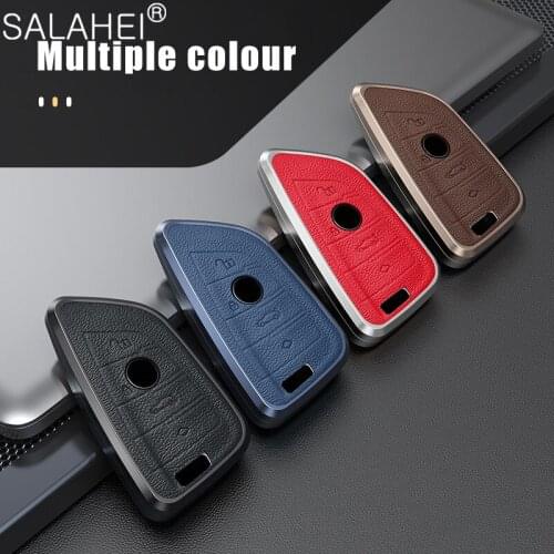For BMW 2 3 5 7 Series 6GT X1 X3 X5 X6 F45 F46 G20 G30 G32 G11 G12 F48 G01 F15 F85 F16 F86 E53 E70 E39 Car Key Cases Cover Shell