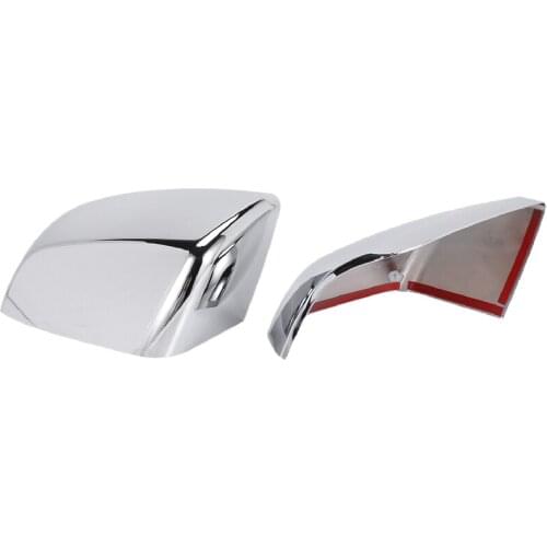 Chrome Rearview Mirror Cover Caps Side Wing Mirror Trim for Chevrolet Tahoe Suburban 2020 2021