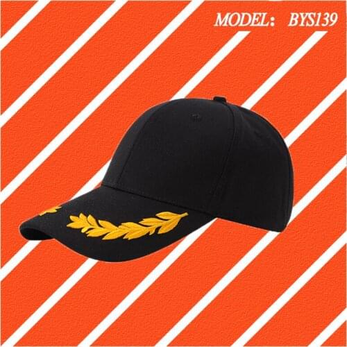 Embroidered wheat ears six men and women casual baseball cap cs team army fan series hat BYS139
