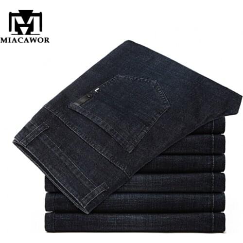 MIACAWOR Straight Jeans For Men