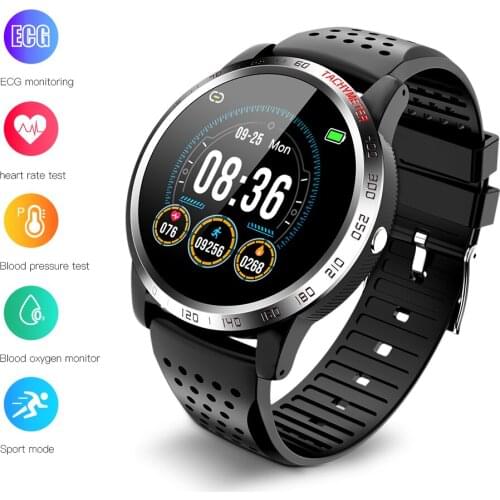 KS15 Smart Watch Men ECG Heart Rate Monitor Fitness Watch Activity Tracker Bluetooth Pedometer Health SmartWatch For Android iOS
