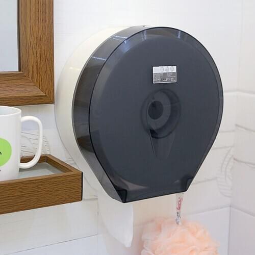 Wall-Mounted Bathroom Tissue Box ABS Waterproof Kitchen Roll Paper Box Modern Hanging Toilet Paper Holder Tissue Box With Hook