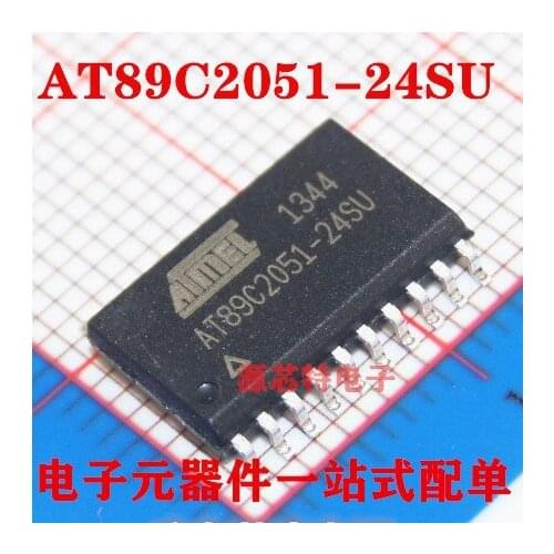 100% New&original AT89C2051-24SU Atmel 8ICSOP-20 In Stock