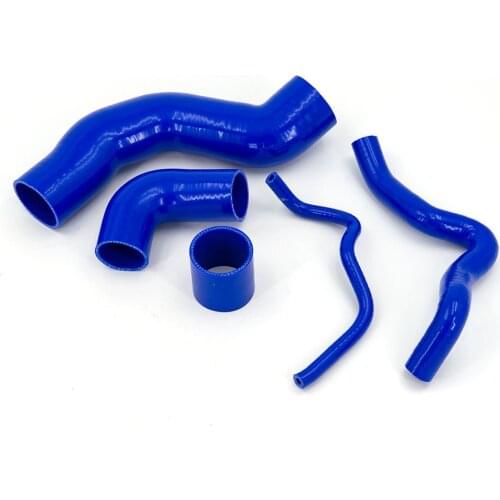 Silicone Turbo Induction Hose Pipe for V W Golf IV MK4 BORA 1.8T JETT A 96-05 (5PCS) Red/Blue/Black Car Accessories