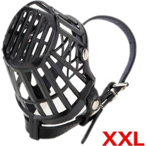 Dog Pet Puppy Muzzle Basket Cage xxL