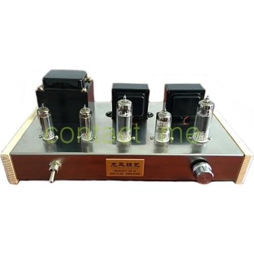 6N2 push 6P14 tube amplifier，rectifier and fever tube amplifier kit, sound sweet and soft, natural, large dynamic range