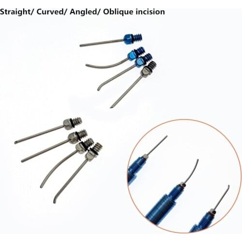 Uitrasonic Injection Ophthalmic Ultra Microemulsion Sucking TIps Microscopic Ophthalmic Instruments