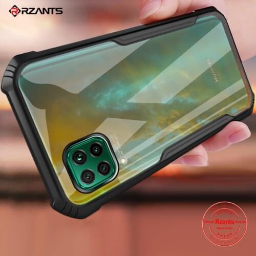 Rzants For Huawei Nova 7i Huawei Nova 5T 4E Case Hard [Blade] Shockproof Slim Crystal Clear Cover funda Casing