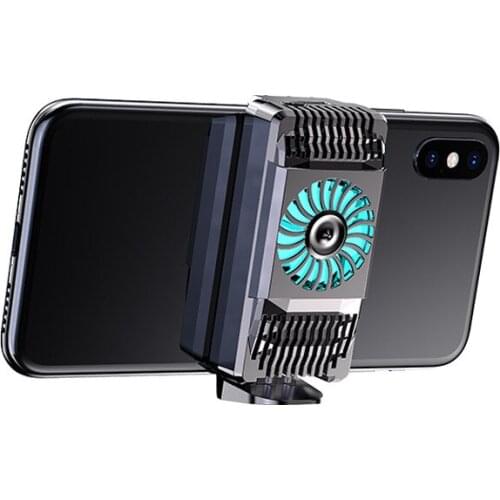 1pcs Type C Mobile Phone Radiator Gaming Universal USB C Game Cooler System Portable Fan Holder Heat Sink For Mobile Phone