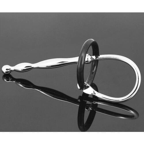 8*80mm urethral soundcatheter Prince Wand male hands free masturbator penis stretching AC608