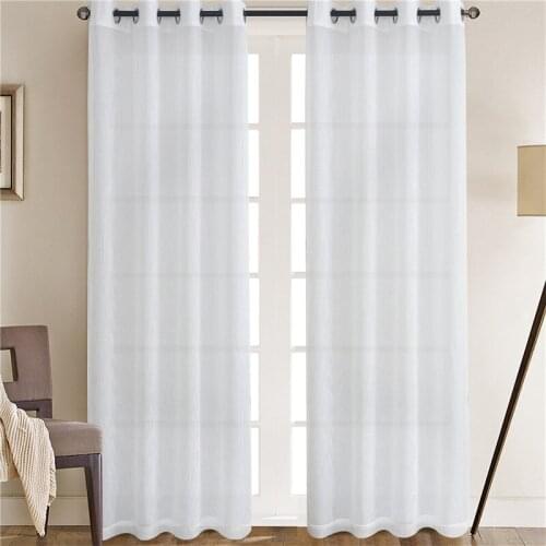 [Free Custom] GYV1059 1PC Sheer Voile Tulle Curtains "Customise" Living Room Kitchen Bedroom Home Decorative Window