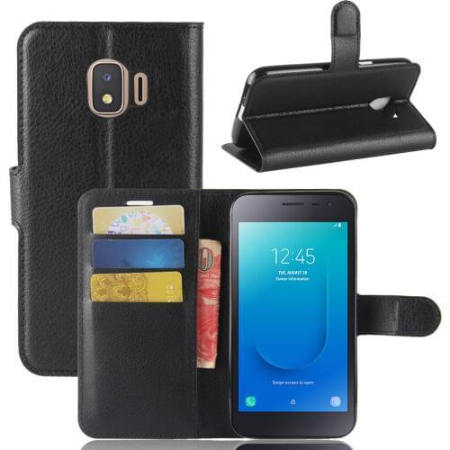 Book Style PU Leather Case Cover for Samsung Galaxy J2 Core Flip Wallet Phone Bags Cases with Stand for Samsung Galaxy J2 Core