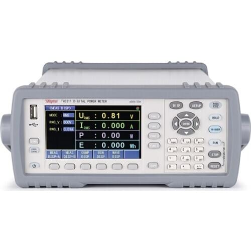 TH3311 Digital Power Meter AC/DC 5-600V with Wide Current Measurement Range