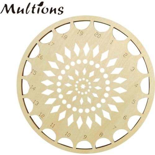 Wood Bobbin Sewing Thread Windin Plate Board Card for Cross Stitch Embroidery Thread Bobbin Sewing Storage Decoration Ornaments