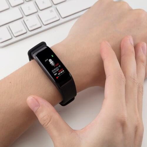 Voice Recorder Watch Bluetooth MP3 Player Wristband Hi-Fi Noise Reduction