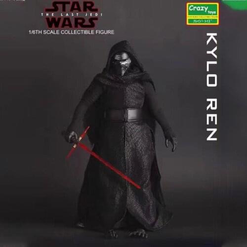 Disney Star Wars Movie 1:6 Samurai Pvc Movable Doll Collection Model Toy About 30 Cm