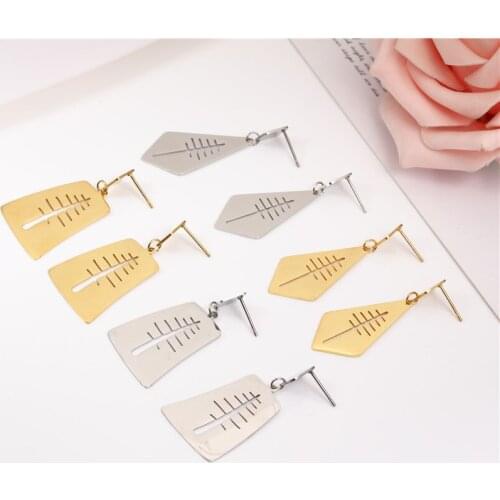 OUFEI Ethnic Earrings For Women Stainless Steel Jewelry Woman Drop Earrings Set Of Earrings 2020 Fashion Jewelry Free Shipping