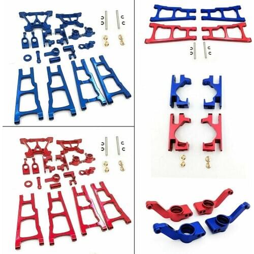 1 Set Aluminum Alloy Metal Upgrade Chassis Parts Kit For 1/10 Traxxas SLASH 4x4 RC Car Truck Parts Accessories