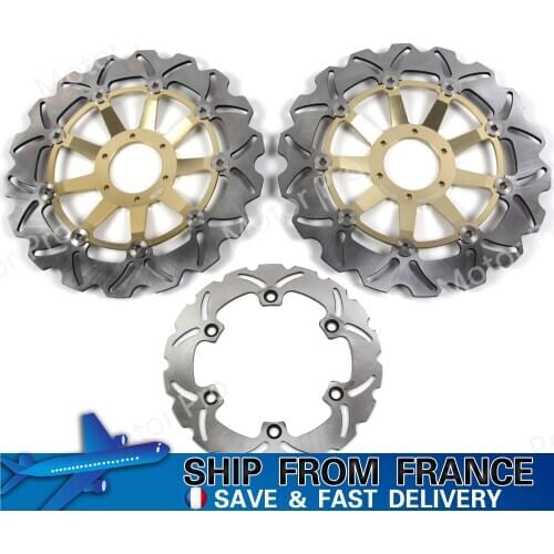 For Honda XLV 1000 VARADERO 2003 - 2011 CNC Front Rear Brake Disc Disk Rotor Kit XLV1000 2004 2005 2006 2007 2008 2009 2011