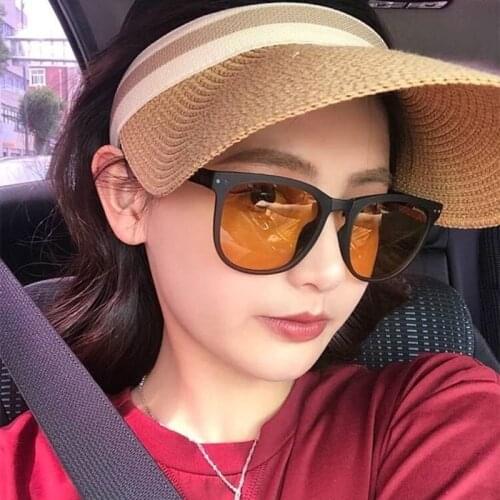 ERILLES Men Women Round Sunglasses Brand Designer Vintage Small Sun Glasses For Female Korean Style Shades Black Eyewear UV400