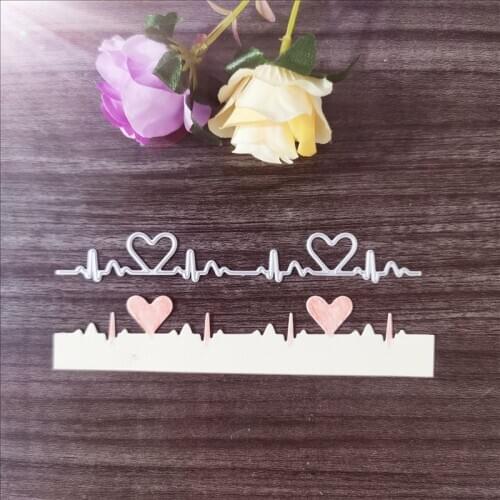 Match with heart lace at will Metal Cutting Dies for DIY Scrapbooking Album Paper Cards Decorative Crafts Embossing Die Cuts