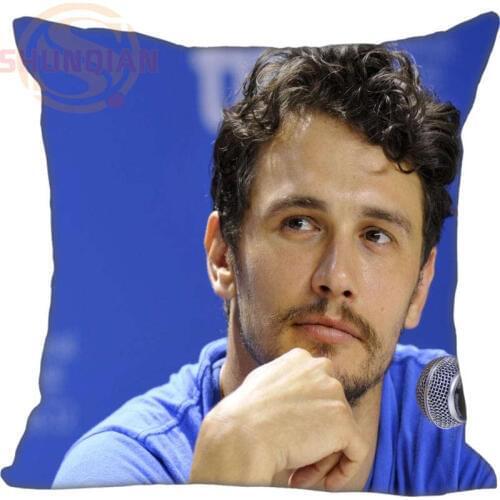 New Arrival James Franco Pillowcase Wedding Decorative Pillow Case Customize Gift For Pillow Cover 35X35cm,40X40cm(One Sides)