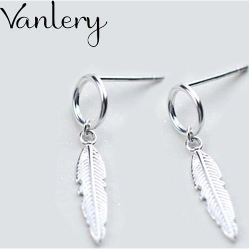 New Arrivals Korean Style Tassel Feather Earrings For Women Lady Bridal Earrings Girls Gifts Pendientes Brincos 2021