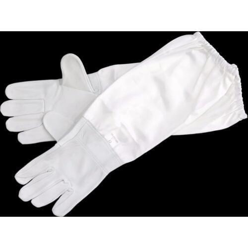 FB Beekeeping Gloves Sheepskin + breathable material Bee Tools Universal Model Canvas gloves We sell cut honey knife