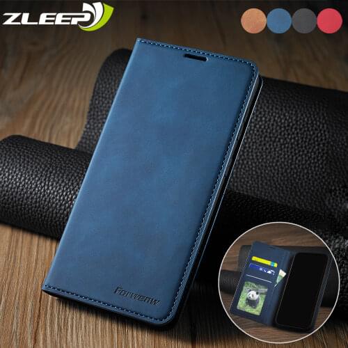Magnetic Flip Wallet Case For Xiaomi Mi 10T Pro Lite Redmi Note 9 9S 10 10S 8 Pro Max Luxury Leather Card Slot Stand Phone Cover
