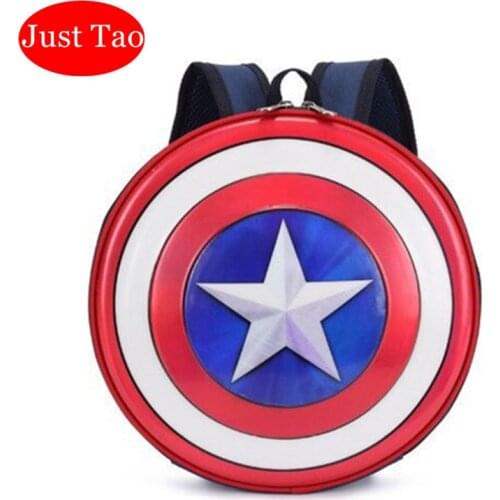 Just Tao! Childrens hot famous brand backpack boys fashion shcool bag Girls Cartoon design book Bags Small bags for Kids JT049