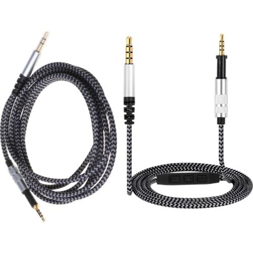 Replacement Cable for AKG K450 K451 K452 K480 Q460 Headphone 3.5mm Male to 2.5mm Male HIFI -Audio Cord for-iPhone -Android X6HB